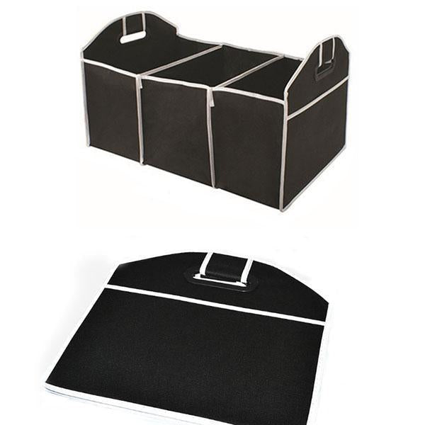 Carvexa Auto-Kofferraum-Organizer | Faltbar & Stabil | 600D Oxford-Gewebe | Für SUV, PKW & LKW
