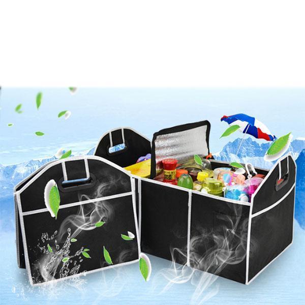 Carvexa Auto-Kofferraum-Organizer | Faltbar & Stabil | 600D Oxford-Gewebe | Für SUV, PKW & LKW