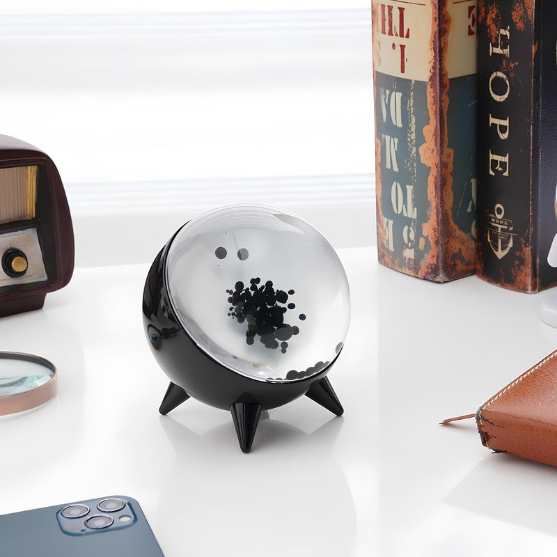 Ferrofluid Lautsprecher ViscoBeat | Bluetooth & AUX | Mit LED-Beleuchtung & Magnetsteuerung | 10,6 x 9,8 cm