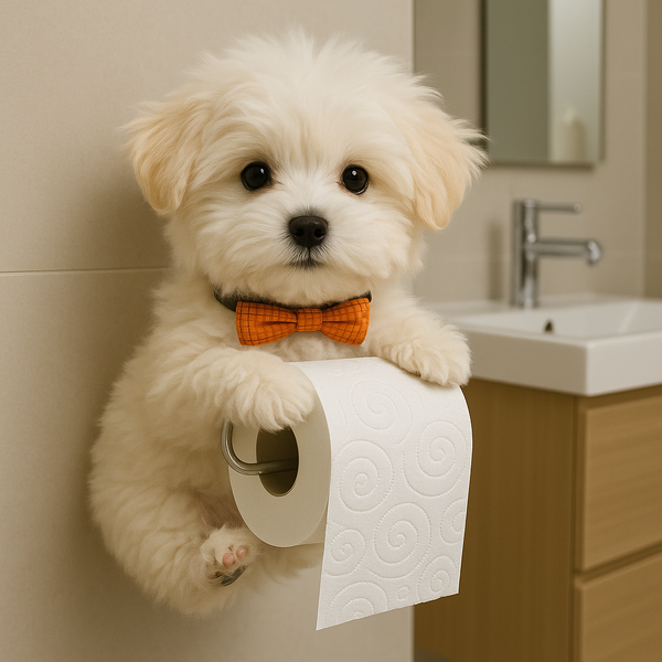 PawRoll – Der tierisch charmante Klopapierhalter!