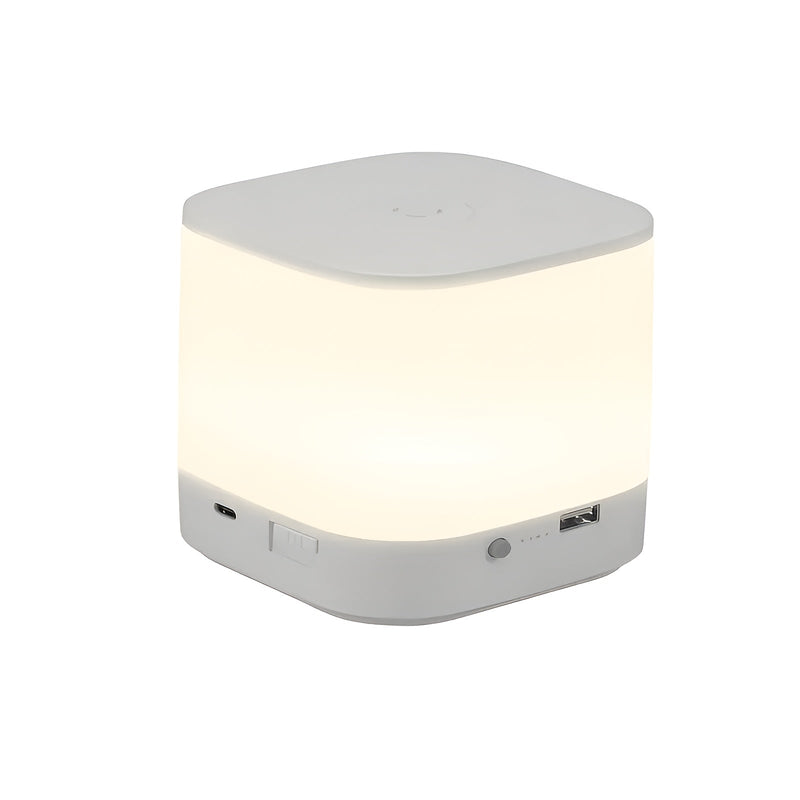 Lumora LED-Tischlampe | Touch-Dimmer & Timer | Kabellos & USB-Aufladung | Einstellbare Farbtemperatur