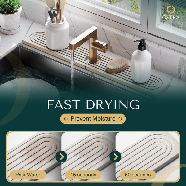 AquaStone – Der Untersetzer, der Wasser aufnimmt