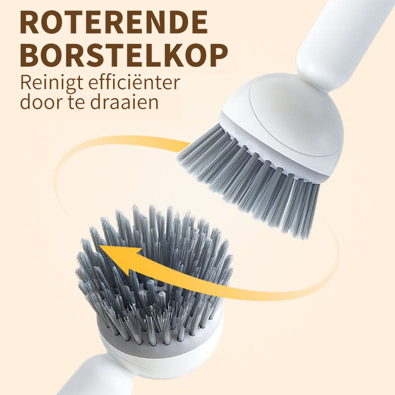 2+1 GRATIS | 360Scrub – Geschirrspülbürste mit langem Griff und drehbarem Kopf