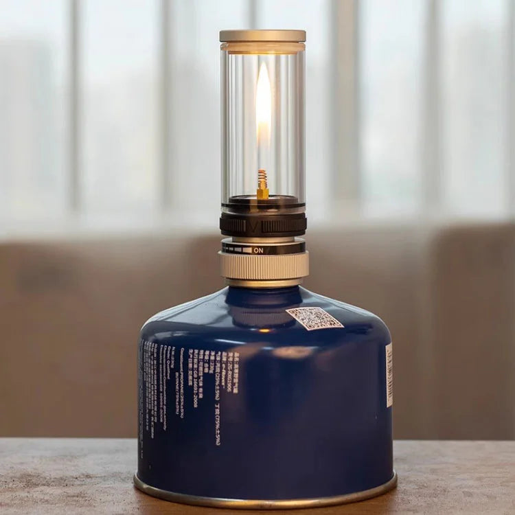 BlazeGlow – Stilvolle Flammenlampe für unterwegs