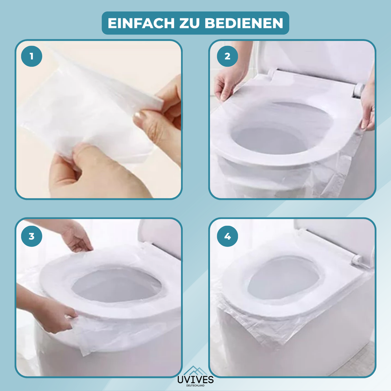 50+50 GRATIS | CleanCheek – Frische fürs stille Örtchen, wo du willst