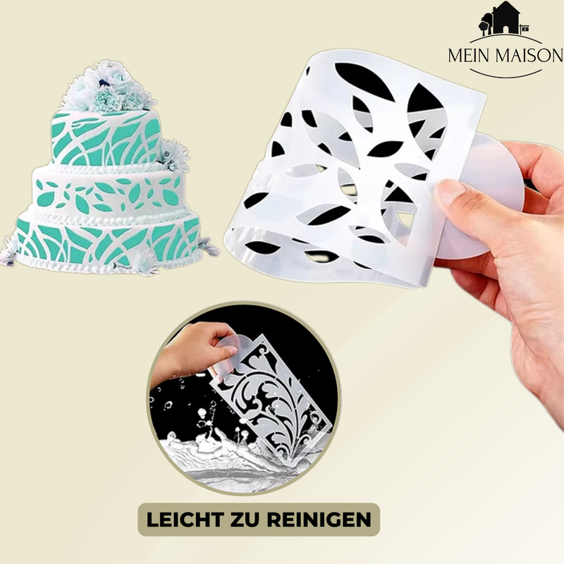 DecoLace™ - DIY-Kuchendekor-Form aus Spitze