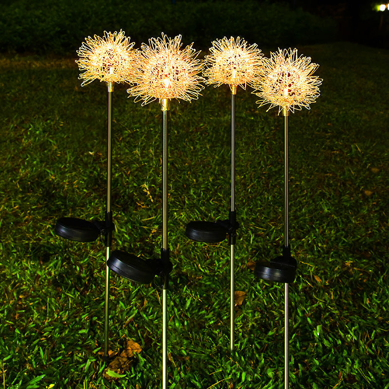 DandeLight - Wasserdichte Solar-Gartenleuchte im Pusteblumen-Design