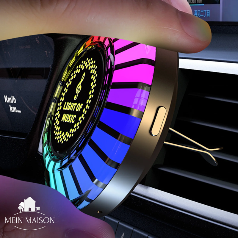 GlowRide FX – Veredeln Sie Ihr Auto mit Musik, Licht und Duft!