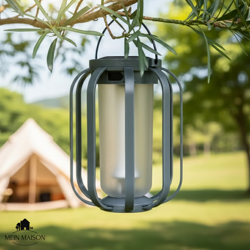 BurstGlow – Solarleuchte mit authentischem Flammenambiente!