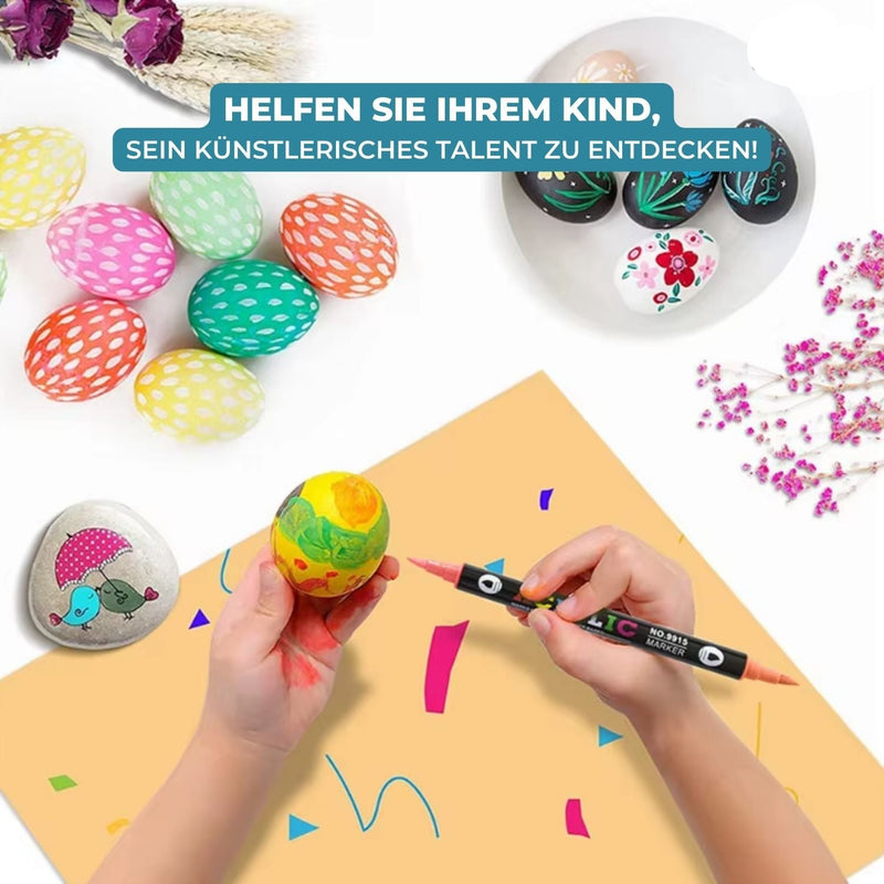 InkGlow - Acrylfarbe Markerstift