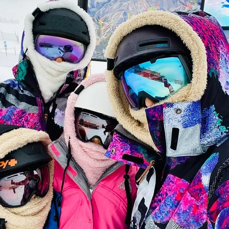 ColdCover - Skimaske mit Sherpa-Kapuze