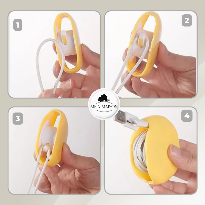 1+1 GRATIS | CableEase – Kabelsalat sofort mit nur einem Knopfdruck beseitigen!