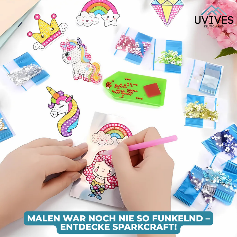 SparkCraft™ – Magisches Diamant-Malset für Kinder