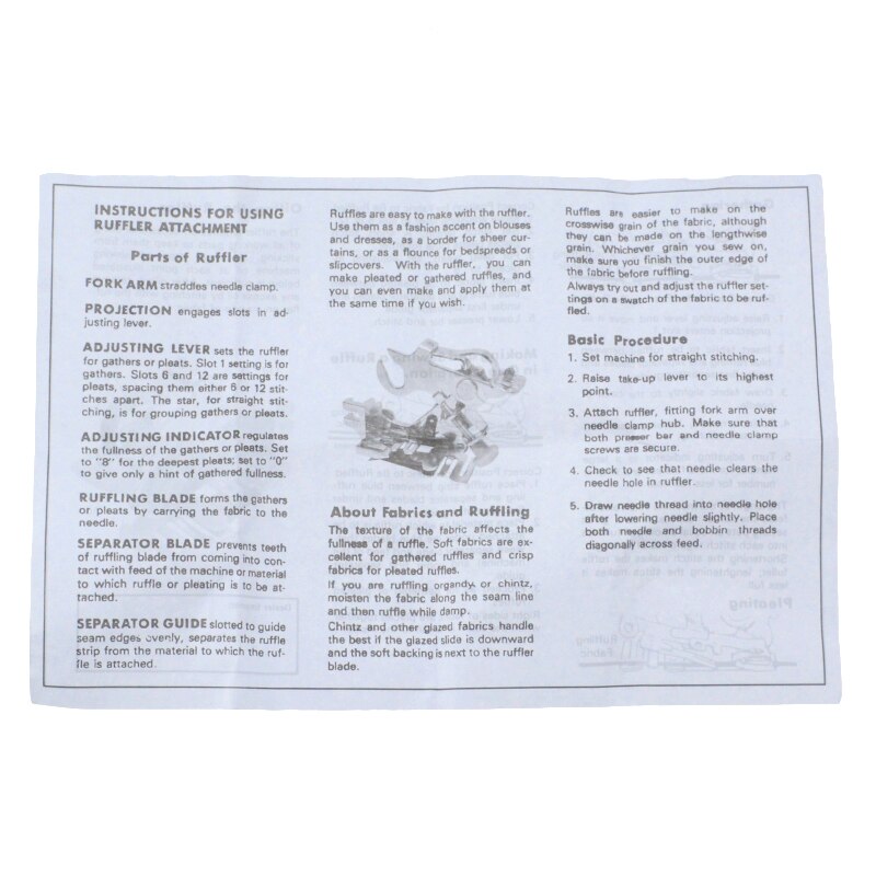 PleatPro – Perfekte Falten & Rüschen Schnell, Kein Messen Erforderlich