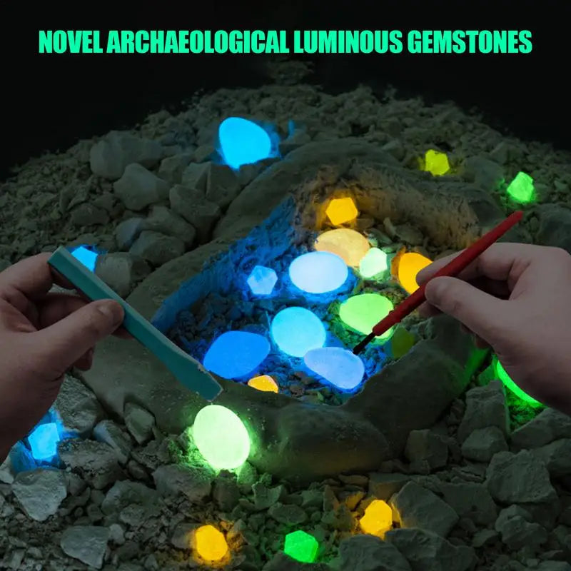 GemSpark - Entfachen Sie die Kreativität Ihres Kindes mit authentischer Edelstein-Ausgrabung