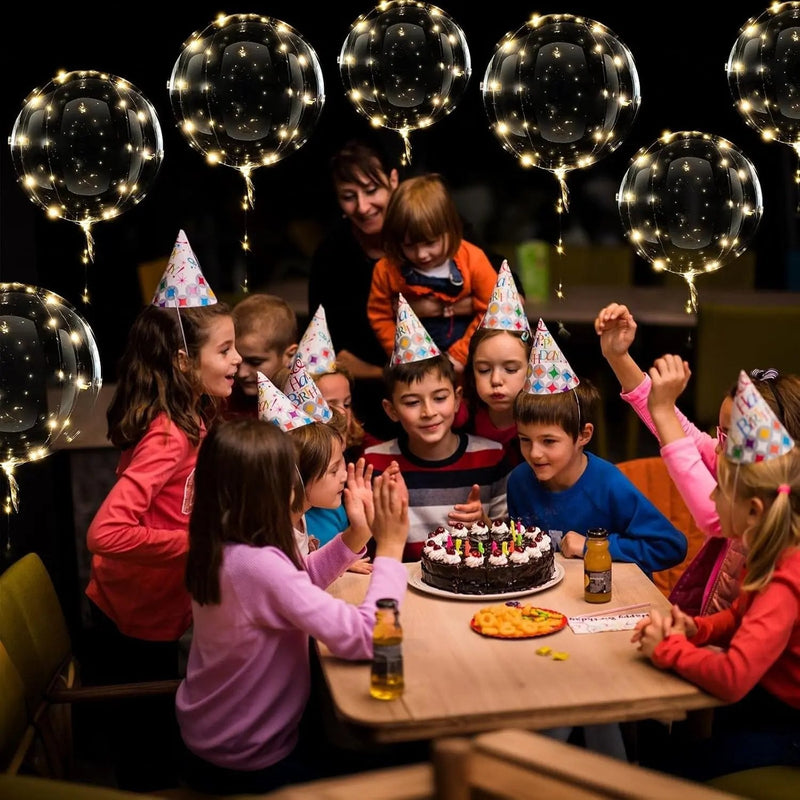 5+5 GRATIS | PartyGlow – Erleuchte jede Party mit warmem, wiederverwendbarem LED-Luftballon-Strahlerlicht