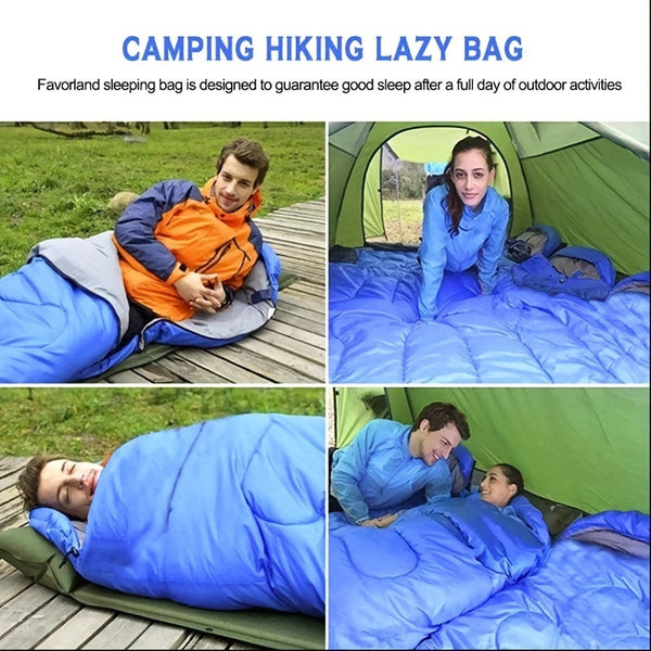 Schlafsack Nordhavn Trek | Mit Kapuze & Warmfutter | Für -5°C bis 20°C | 210 × 75 cm | Leicht & Kompakt