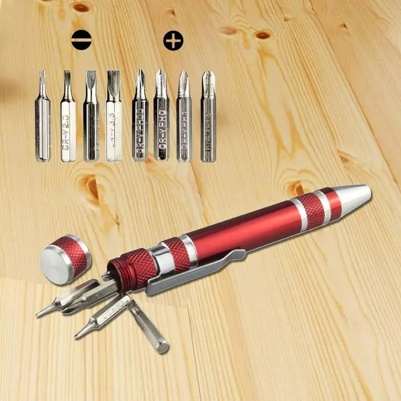 PocketFix – Der 8-in-1 Schraubendreher für jede Situation!