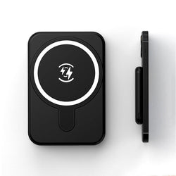 Magnera Magnetische Powerbank 5000 mAh | Kompatibel mit iPhones | USB-Ausgang 5 V/2,1 A | Kompakt & Stylisch