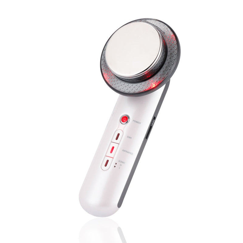Siluvia Körperstraffer mit EMS & Ultraschall | 3-in-1 Slimming-Massager | Fettverbrennung & Hautstraffung | 5 Intensitätsstufen