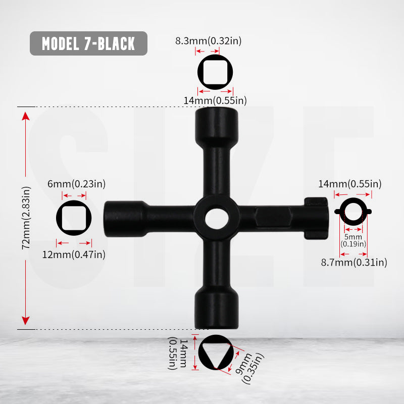 1+1 GRATIS | KeyWrench – Einzelner Schlüssel für zahlreiche Anwendungen