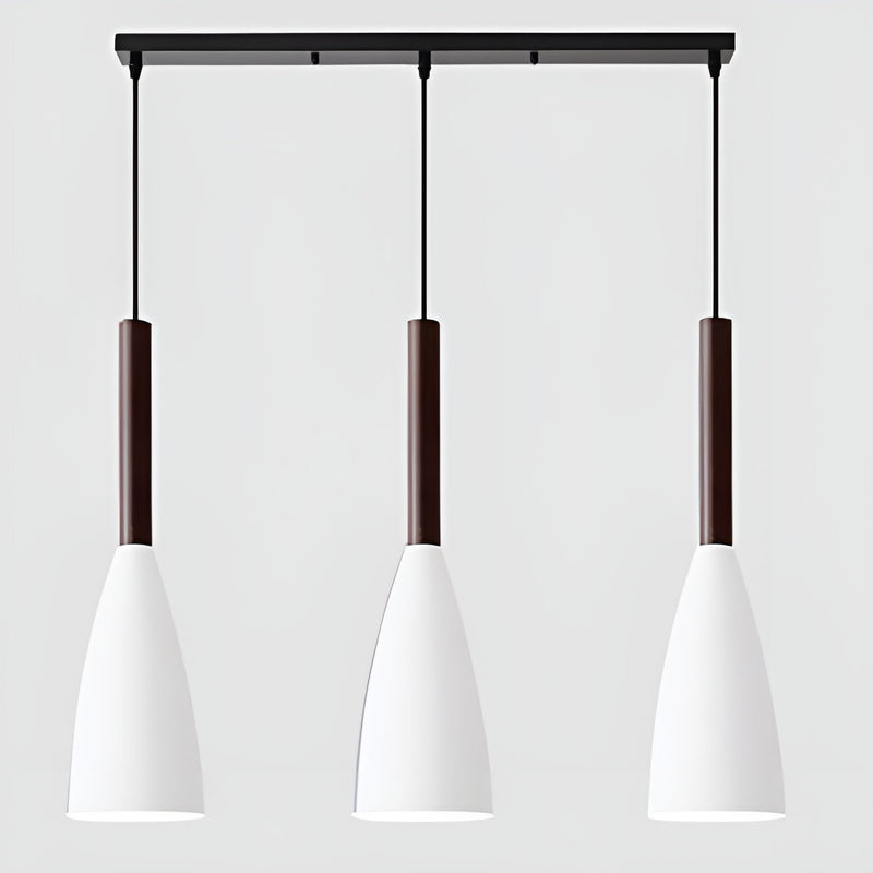 Hängelampe SakuraLume | Japandi Design | Zartes Kirschblütenmotiv | Aluminium & Warmes Licht