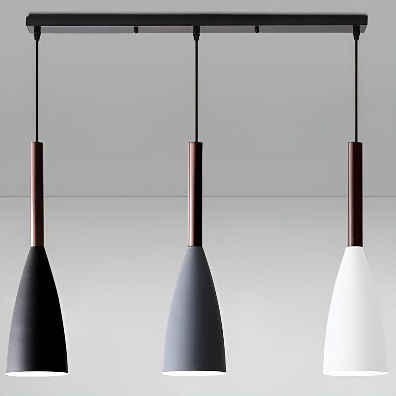 Hängelampe SakuraLume | Japandi Design | Zartes Kirschblütenmotiv | Aluminium & Warmes Licht