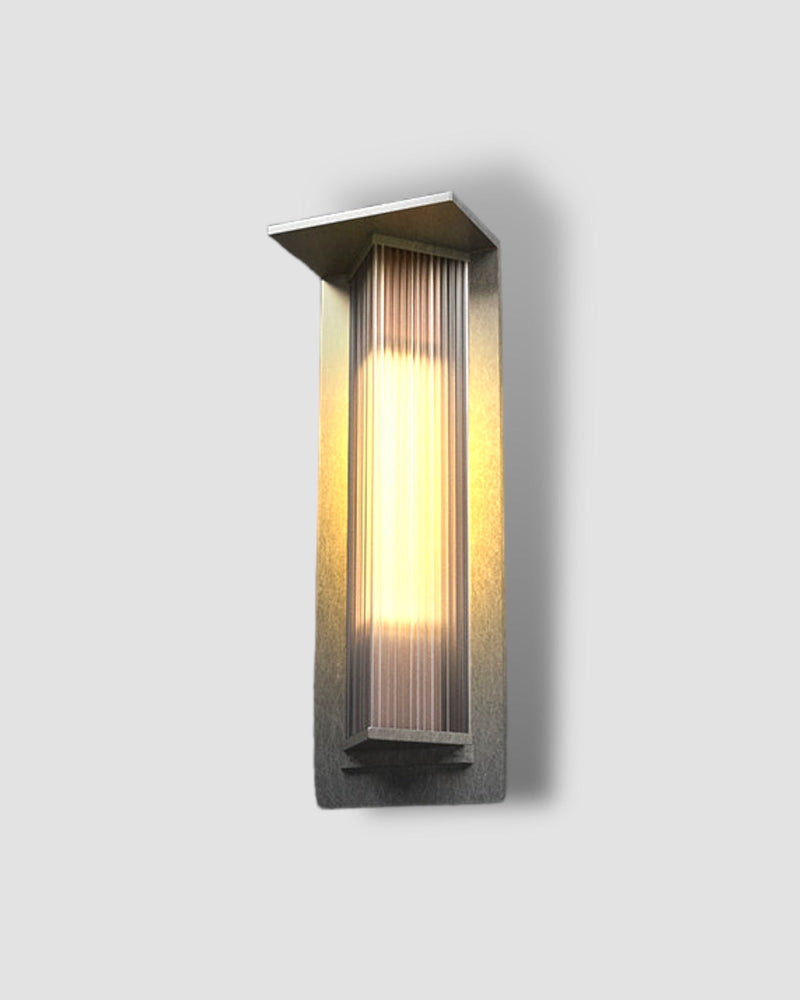 Solar-Wandleuchte SensoLux | Mit Bewegungssensor | IP65 Wetterfest | Edelstahl & Aluminium | LED Warmweiß