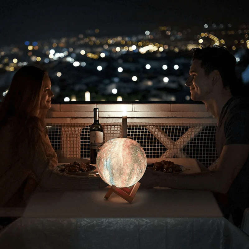 Sternenhimmel Nachtlampe LYUNORA | Touchsteuerung & USB-Akku | LED | Magisches Design für ruhige Nächte