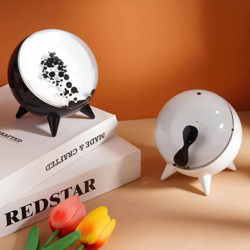 Ferrofluid Lautsprecher ViscoBeat | Bluetooth & AUX | Mit LED-Beleuchtung & Magnetsteuerung | 10,6 x 9,8 cm