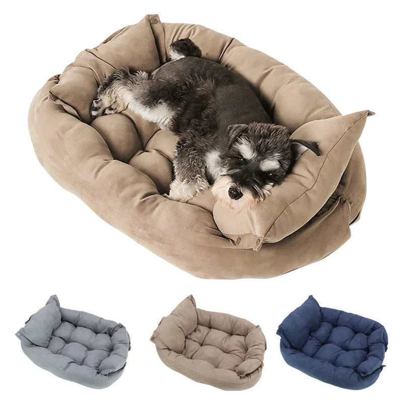 WarmDog 3-in-1 Bett – Gemütlicher Komfort und Glück für Ihr Haustier!