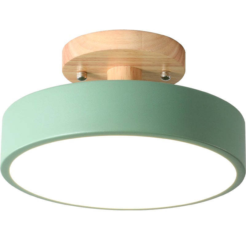LED Deckenlampe Aurora | Modernes Design aus Holz & Acryl | Energiesparend | Verschiedene Farben