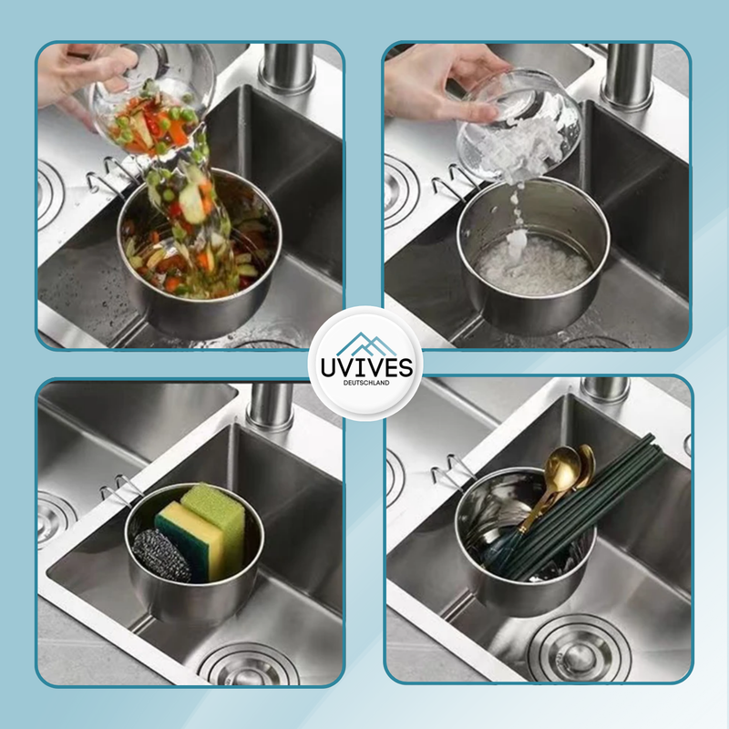 2+1 GRATIS | SinkGuard – Schluss mit verstopften Abflüssen und Chaos in der Spüle!