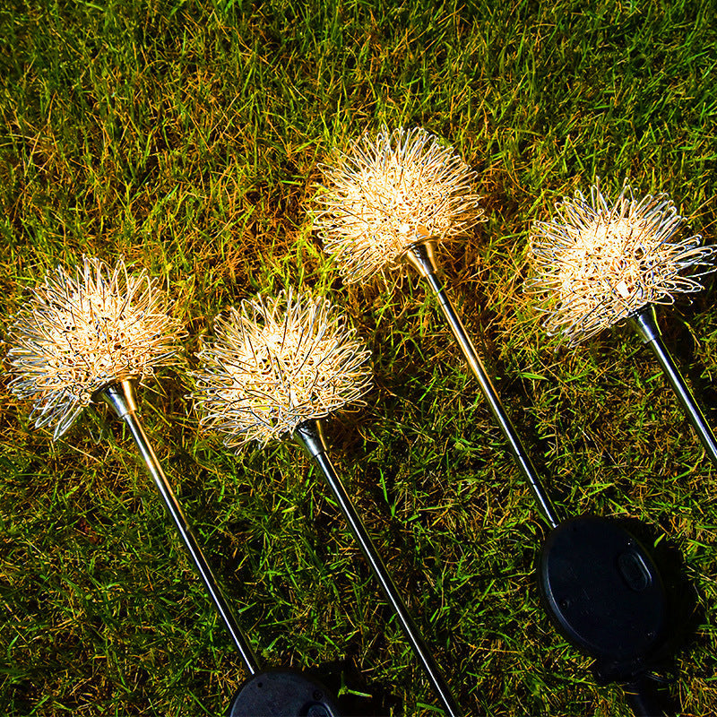 DandeLight - Wasserdichte Solar-Gartenleuchte im Pusteblumen-Design