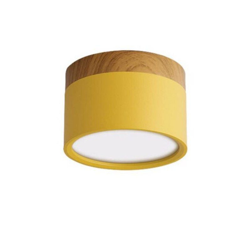 LED Deckenleuchte AuroLuce | Modernes Morandi-Design | Höhenverstellbar | Metall & Acryl