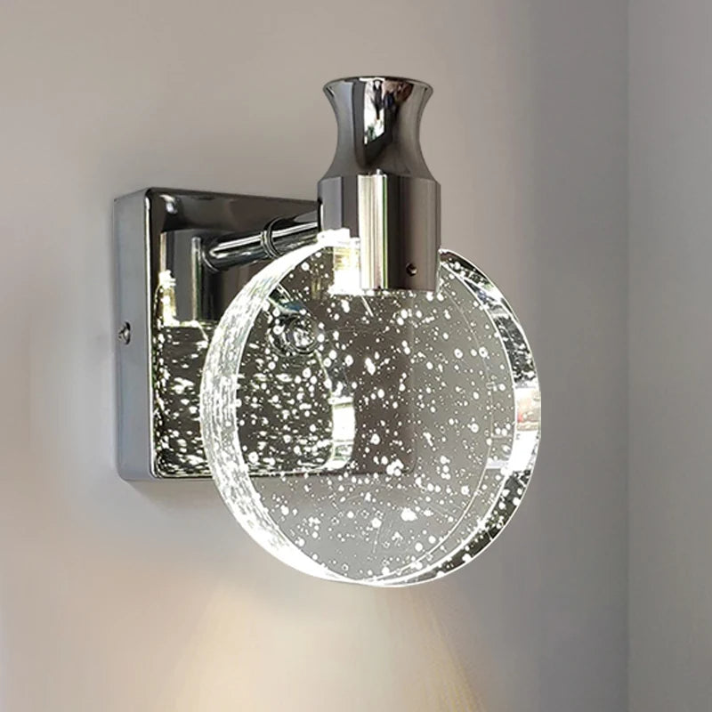 LED Wandleuchte CircuLux | Rundes Design | Sanftes Licht | 13–16 cm Ø