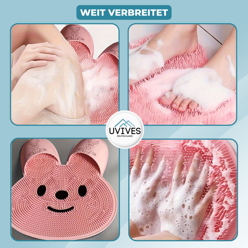 FootFluff – Wellness-Fußmatte mit Scrubber!