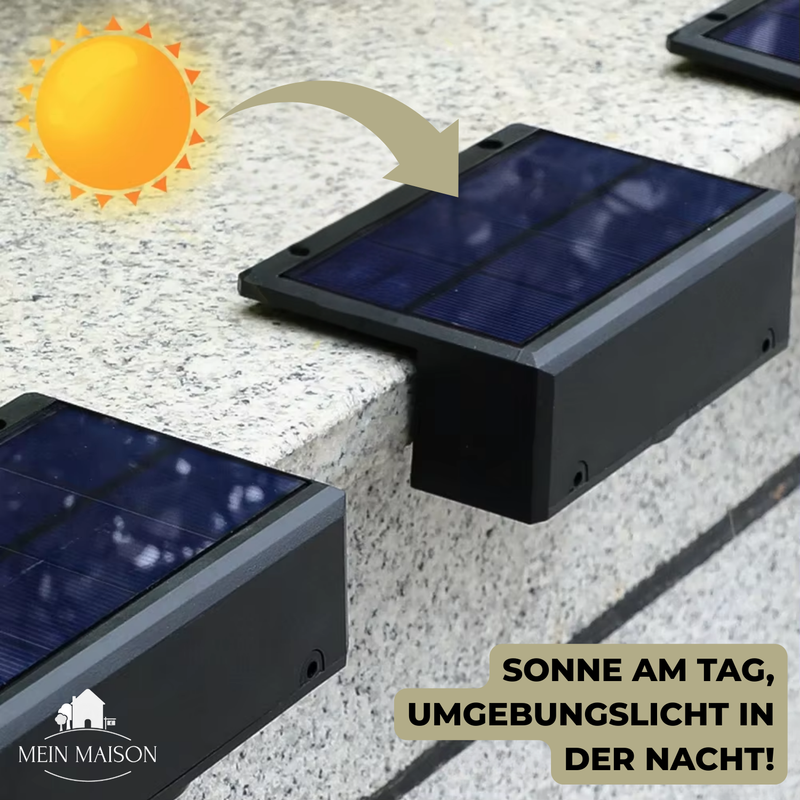 Solario Gartenleuchte | Solar LED | Warm- & Buntlicht | IP65 Wasserdicht