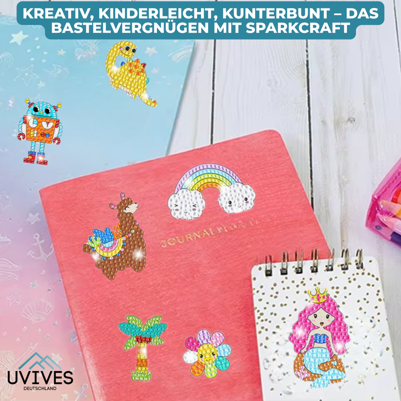 SparkCraft™ – Magisches Diamant-Malset für Kinder