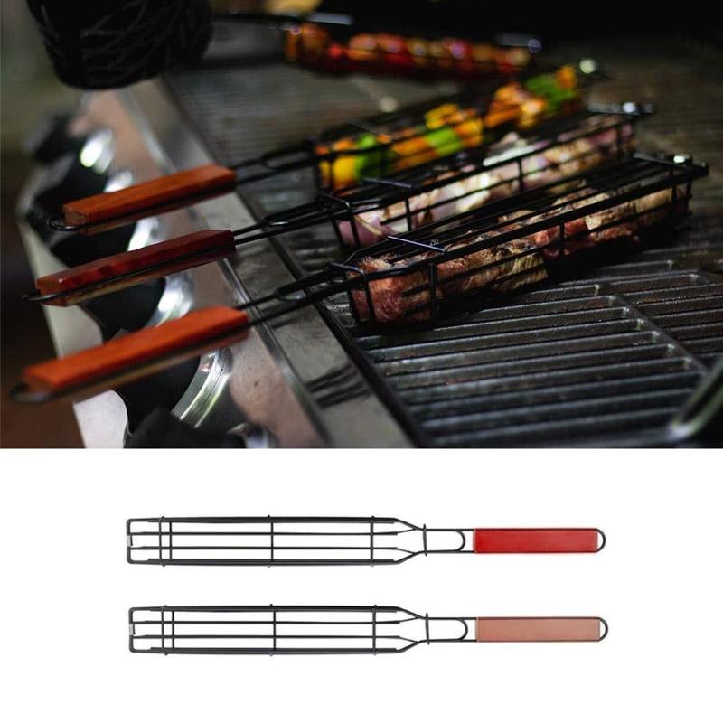 1+1 GRATIS | GrillBasket - Wiederverwendbare Kabob-Grill-Körbe