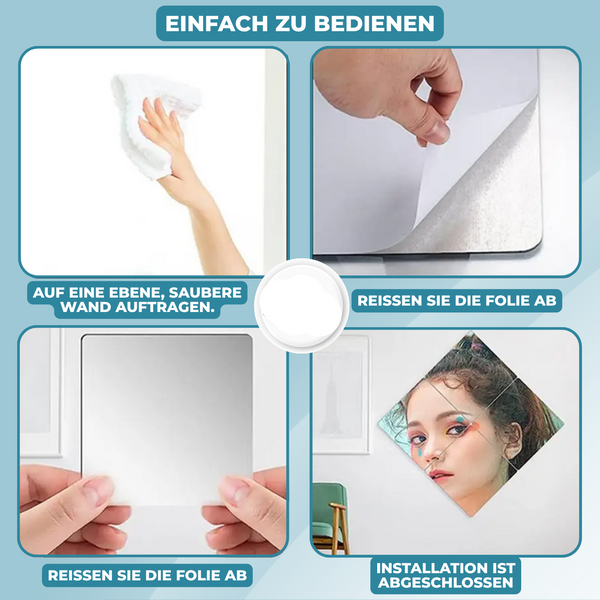 SafeReflect – Sicher spiegeln. Einfach kleben.
