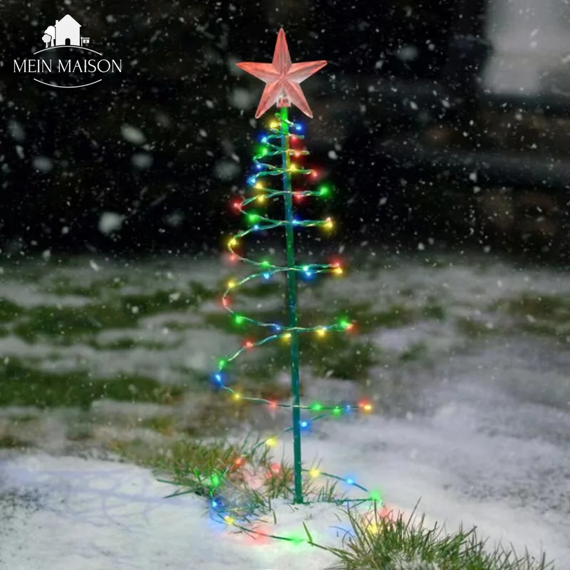 SolarTree – Der bezaubernde LED-Weihnachtsbaum mit Solarenergie betrieben