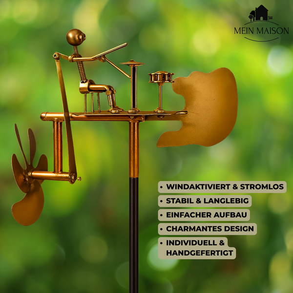 WindMelody – Das musikalische Windspiel für Garten & Terrasse