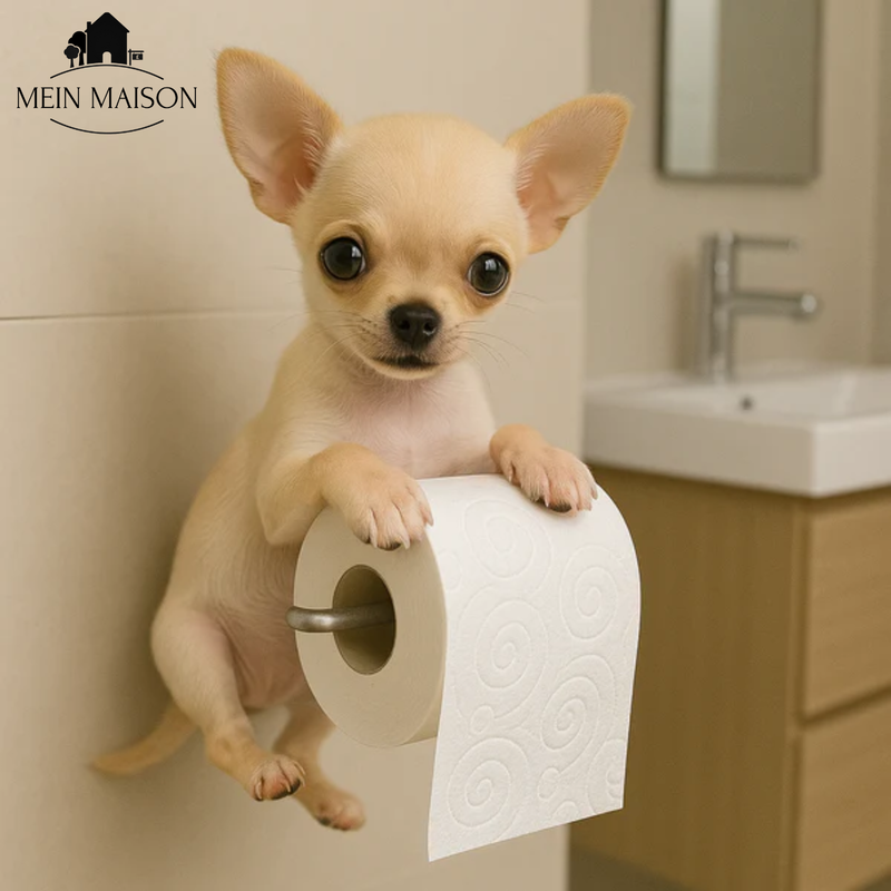 PawRoll – Der tierisch charmante Klopapierhalter!