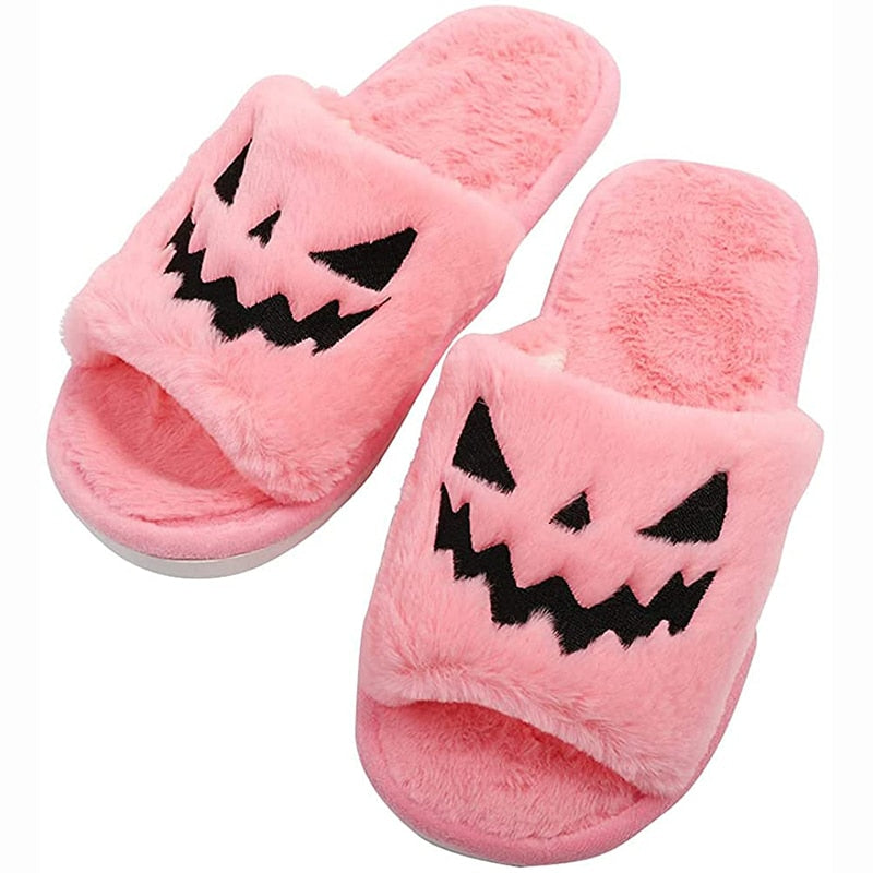 GhostStep Hausschuhe | Halloween Design | Kuschelig & Bequem | Plüsch