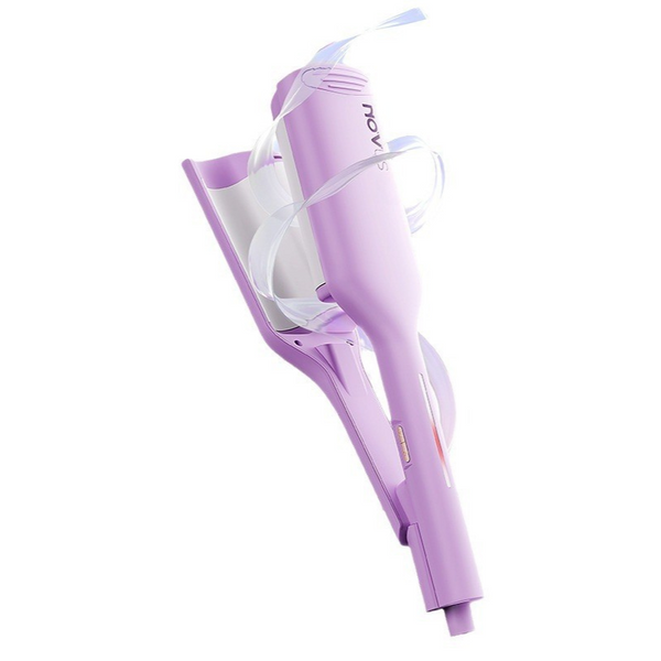 Lockenstyler WaveLiss Pro | Deep Wave Curler 3.2/3.6 cm | Turmalin-Keramik & Ionen-Technologie | Anti-Verbrühung & Schnellaufheizung