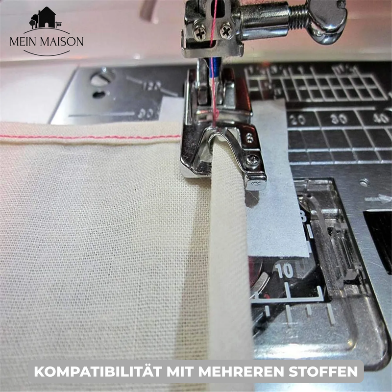 HemExpert – 3-teiliges Set mit breit eingefassten Saumnähfüßen