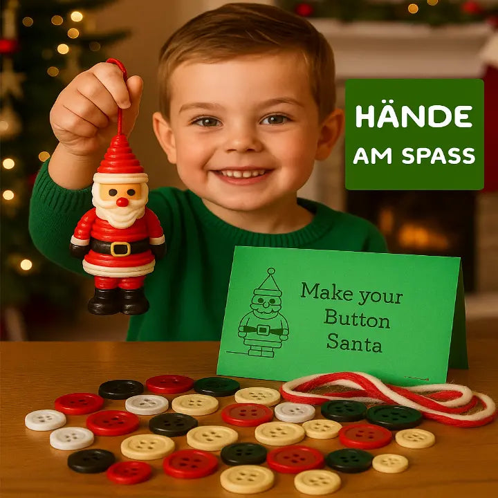 SnowyButtons – Fröhliche Bastelarbeiten, die Kinderaugen zum Leuchten bringen