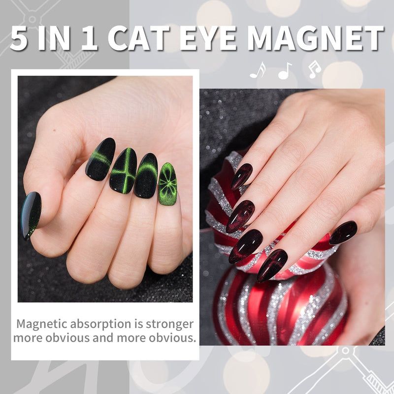 MagnEye Pro – Einzelner Magnet, Unendliche Katzenaugen-Muster!