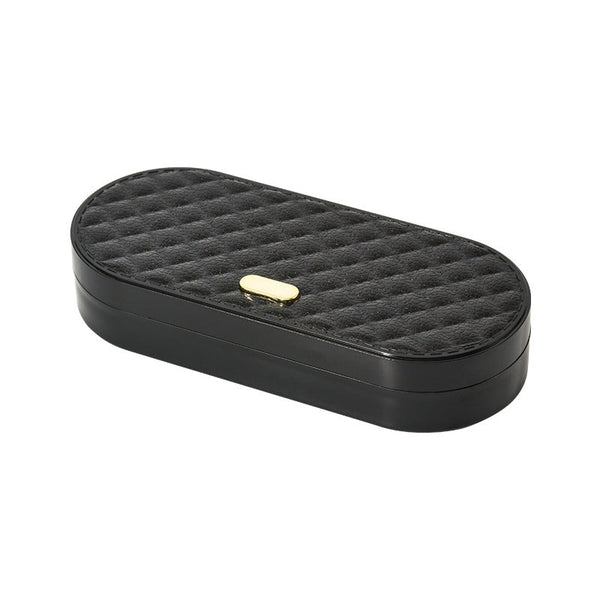 Stichora Nähset im Doppel-Etui | 20 bunte Spulen & Leder-Maßband | Kompakt & organisiert | 19,5×8,5×3,8 cm